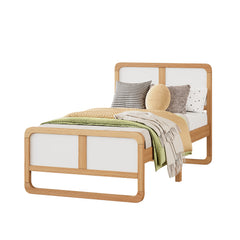 Bellemave® Modern Style Solid Wood Platform Bed