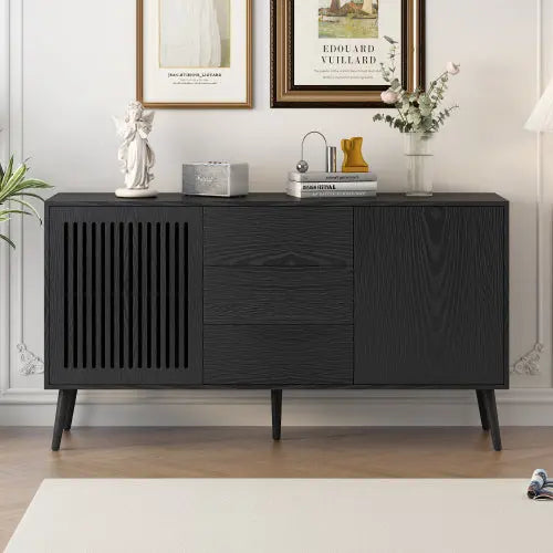 Bellemave® Modern Cabinet with 2 Doors and 3 Drawers Bellemave®