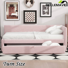 Bellemave® Twin Size Upholstered Daybed with Trundle