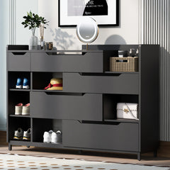 Bellemave® Shoe Storage Cabinet for Entryway with Drawers and Shelves