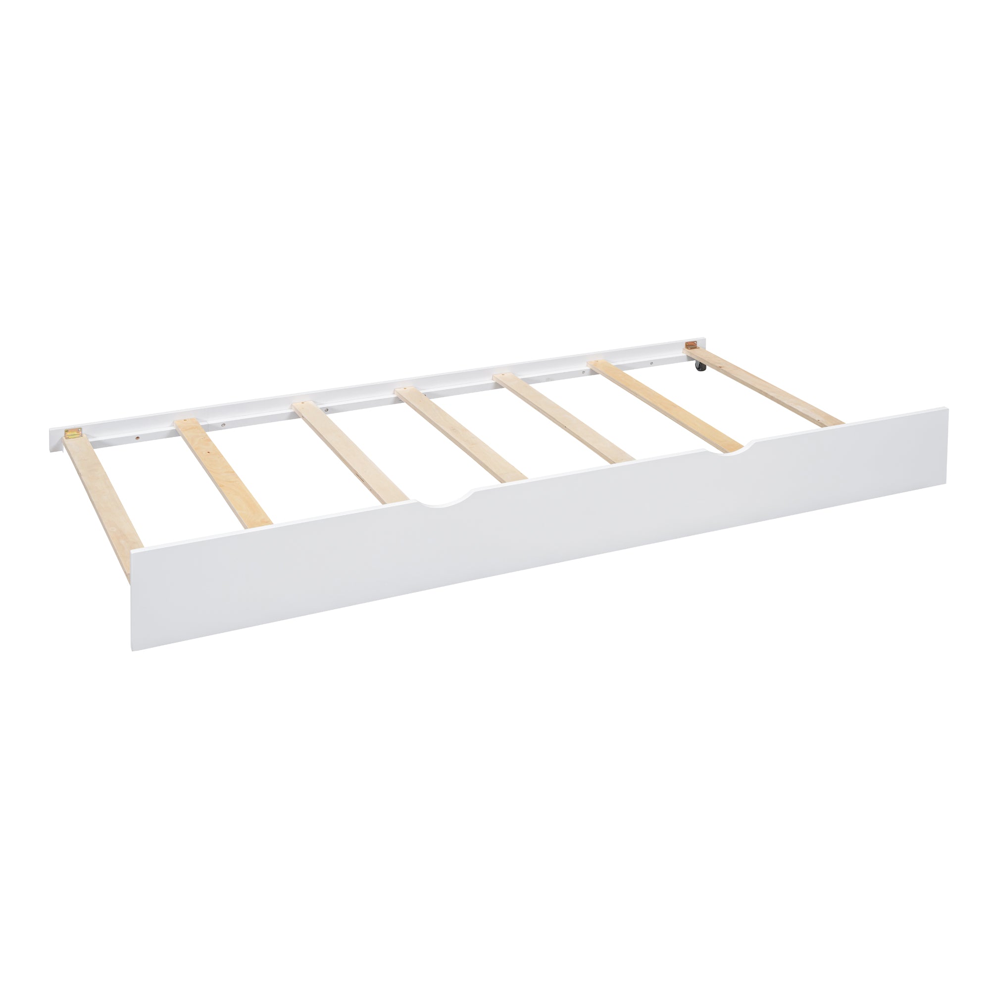 Bellemave® Wooden House Bed with Trundle and Storage Shelf Bellemave®