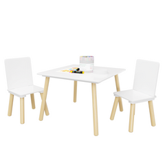 Bellemave® 3 Pieces Toddler Table and Chair Set