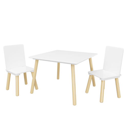 Bellemave® 3 Pieces Toddler Table and Chair Set