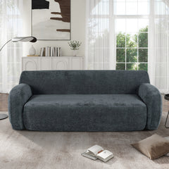 Bellemave® 81.5'' Minimalist Curved Upholstered Sofa