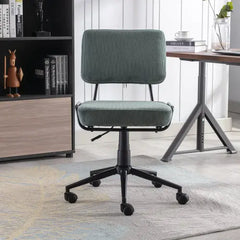 Bellemave® Corduroy Home Office Chair Adjustable Height with Wheels Bellemave®