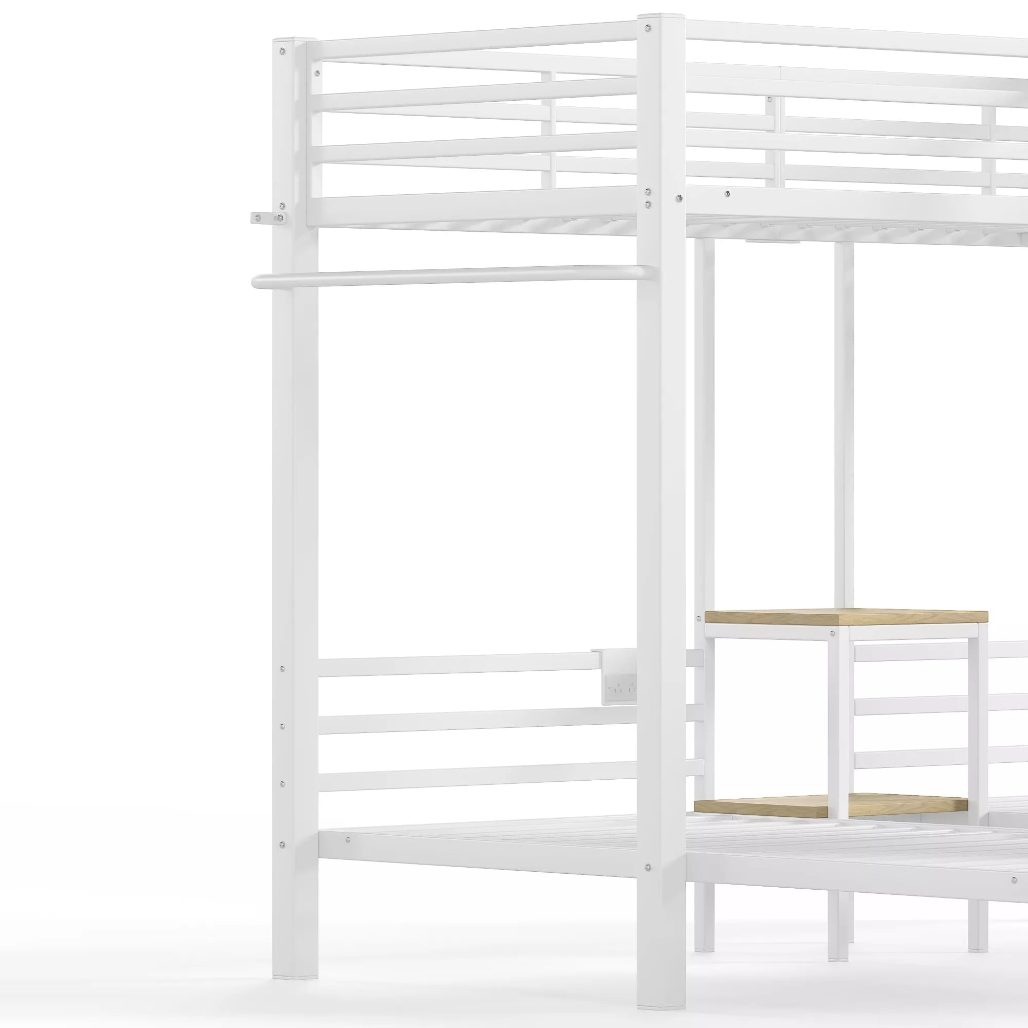 heavy duty metal bunk bed frame structure