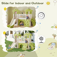 Bellemave® 8 in 1 Toddler Climber and Slide Set,Kids Playground for Toddlers Age 1+