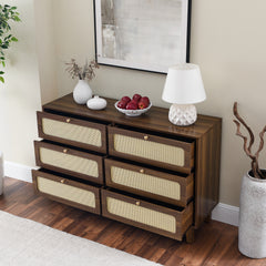 Bellemave® Bedroom Dresser with Six-Drawer