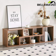 Bellemave® 2 Pieces Cube TV Stand,Free Combination Gaming Entertainment Center Media Stand,Open Storage Bookcase Shelf for Living Room,2 Shelf Bookcase L-Shaped TV Console Stand Bellemave®