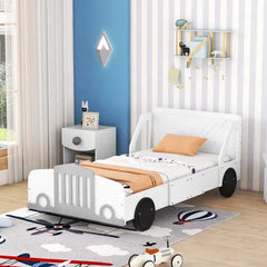 Bellemave® Car-Shaped Platform Bed with Wheels Bellemave®