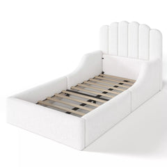 Shell Headboard Kids Floor Bed Design