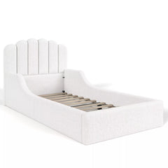 Kids Upholstered Floor Bed Bedroom Furniture