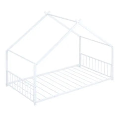 Bellemave® Twin Size Montessori Metal House Bed Bellemave®