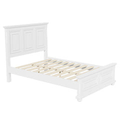 Bellemave® Traditional Town and Country Style Pinewood Vintage Platform Bed