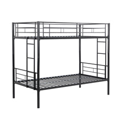 Bellemave® Twin Size Metal Bunk Bed