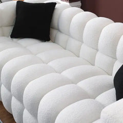 Bellemave 84.3" Marshmallow Sofa,Human Body Structure for USA People Bellemave