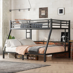 Bellemave® Full XL over King Metal Bunk Bed