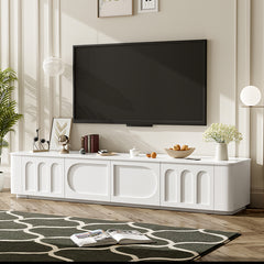 Bellemave® 70.9" Modern Entertainment Center Media Console Cabinet with 2 Cabinets and 2 Drawers