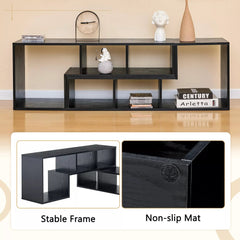 Bellemave® 2 Pieces Cube TV Stand,Free Combination Gaming Entertainment Center Media Stand,Open Storage Bookcase Shelf for Living Room,2 Shelf Bookcase L-Shaped TV Console Stand Bellemave®