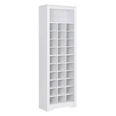 Bellemave® Modern 30 Shoe Cubby Console with Multiple Storage Capacity