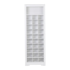 Bellemave® Modern 30 Shoe Cubby Console with Multiple Storage Capacity