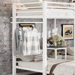 triple bunk bed with space saving design