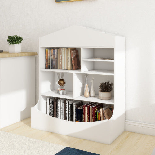 Bellemave Children's Multi-Functional 7 Shelf Bookcase