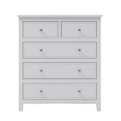 Bellemave® Modern Solid Wood Chest with 5 Drawers Bellemave®