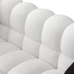 Bellemave 84.3" Marshmallow Sofa,Human Body Structure for USA People Bellemave