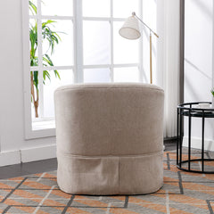 Bellemave® 360° Linen Blend Swivel Accent Armchair