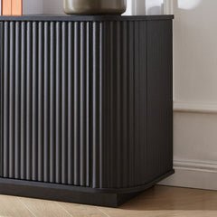 Bellemave® Storage Cabinet with Wave Pattern