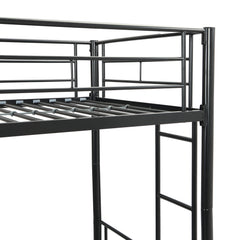 Bellemave® Twin Size Metal Bunk Bed