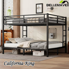 Bellemave® Large Size Metal Bunk Bed