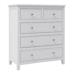 Bellemave® Modern Solid Wood Chest with 5 Drawers Bellemave®