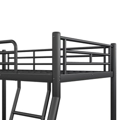 Bellemave® Twin over Full Bunk Bed, Space Saving Metal Frame with Noise-Reduced Design for Teens & Adults Bellemave®