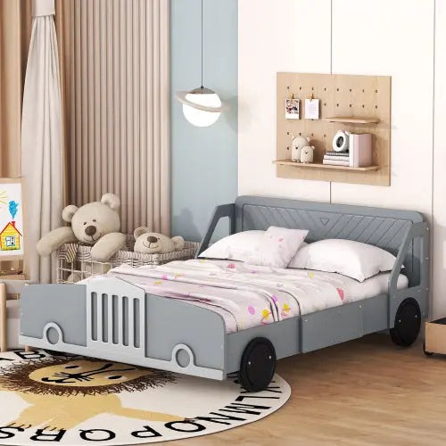 Bellemave® Car-Shaped Platform Bed with Wheels Bellemave®