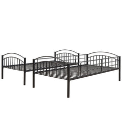 Bellemave® Twin Size Metal Bunk Bed