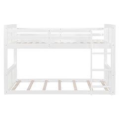 Bellemave® Twin Size Bunk Bed with Ladder