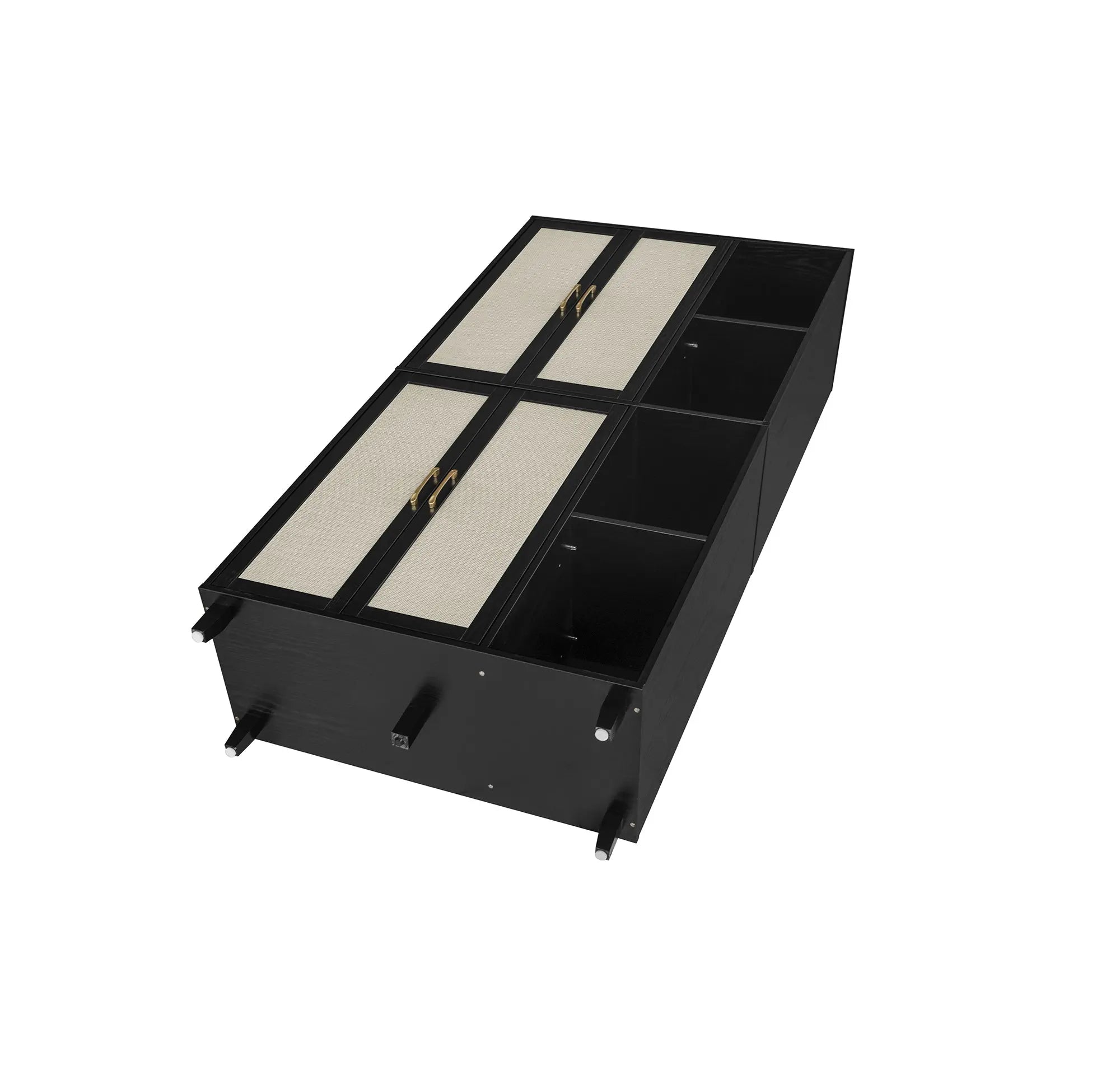 Bellemave® 4 Door Cabinet with 4 Adjustable Inner Shelves Bellemave®