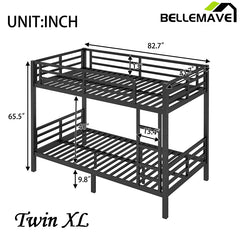 Bellemave® Metal Bunk Bed（3 Sizes）