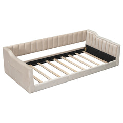 Bellemave® Upholstery Daybed and Side Storage Pocket