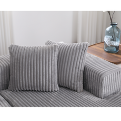 Bellemave® 131" U-shaped Modular Sectional Couch with 8 Pillows