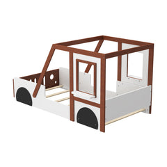 Bellemave® Twin Size Fun Play Design Platform Bed in Car-Shaped