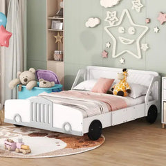 Bellemave® Car-Shaped Platform Bed with Wheels Bellemave®