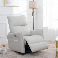 Bellemave 270° Power Swivel Rocker Recliner Chair with USB Ports Bellemave