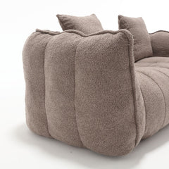 Bellemave® Soft Bean Bag Chair with High Resilience Foam Core