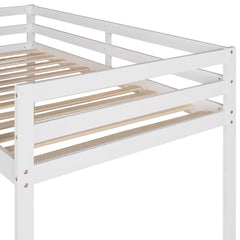 Bellemave® Twin Size Loft Bed with Slide