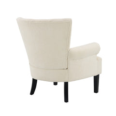 Bellemave® Polyester Armchair Club Chair with Channel Back