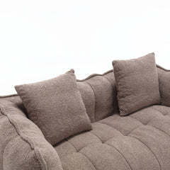 Bellemave® Soft Bean Bag Chair with High Resilience Foam Core