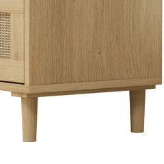 Bellemave 31.50" 3 Drawers Rattan Storage Cabinet Rattan Drawer Bellemave